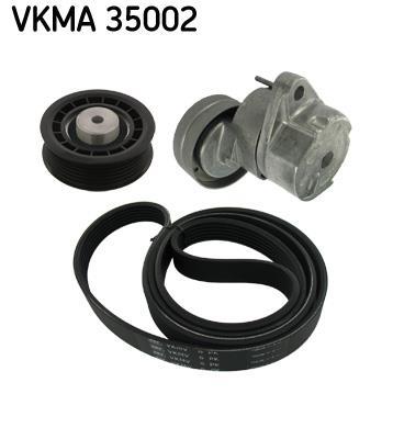 Kit de courroie d'accessoire (Courroie d’alternateur) SKF ref. VKMA 35002